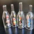 4 Flaschenfiguren, Märchen, Rotkäppchen, Dornröschen etc. Seitenansicht