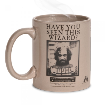 Thermobecher, Harry Potter. Braun beige, mit Motiv 1